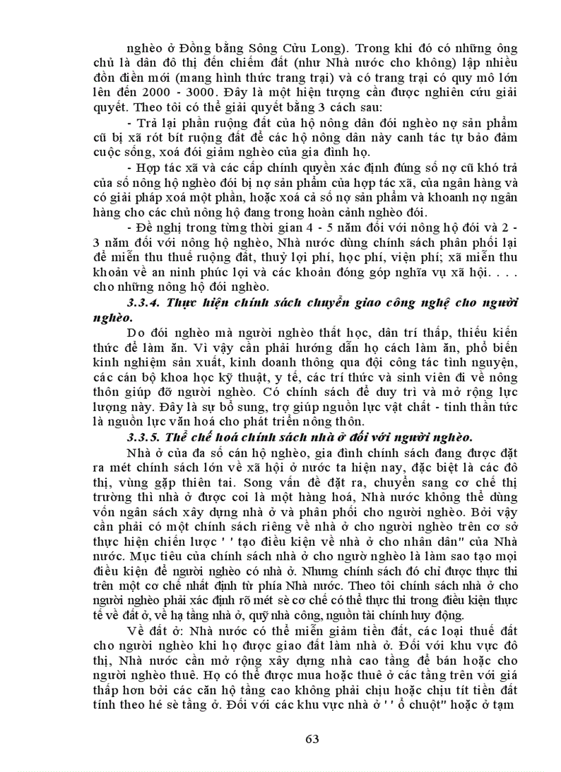 image for page Tạo lập và sử dụng vốn cho người nghèo thực trạng giải pháp 1