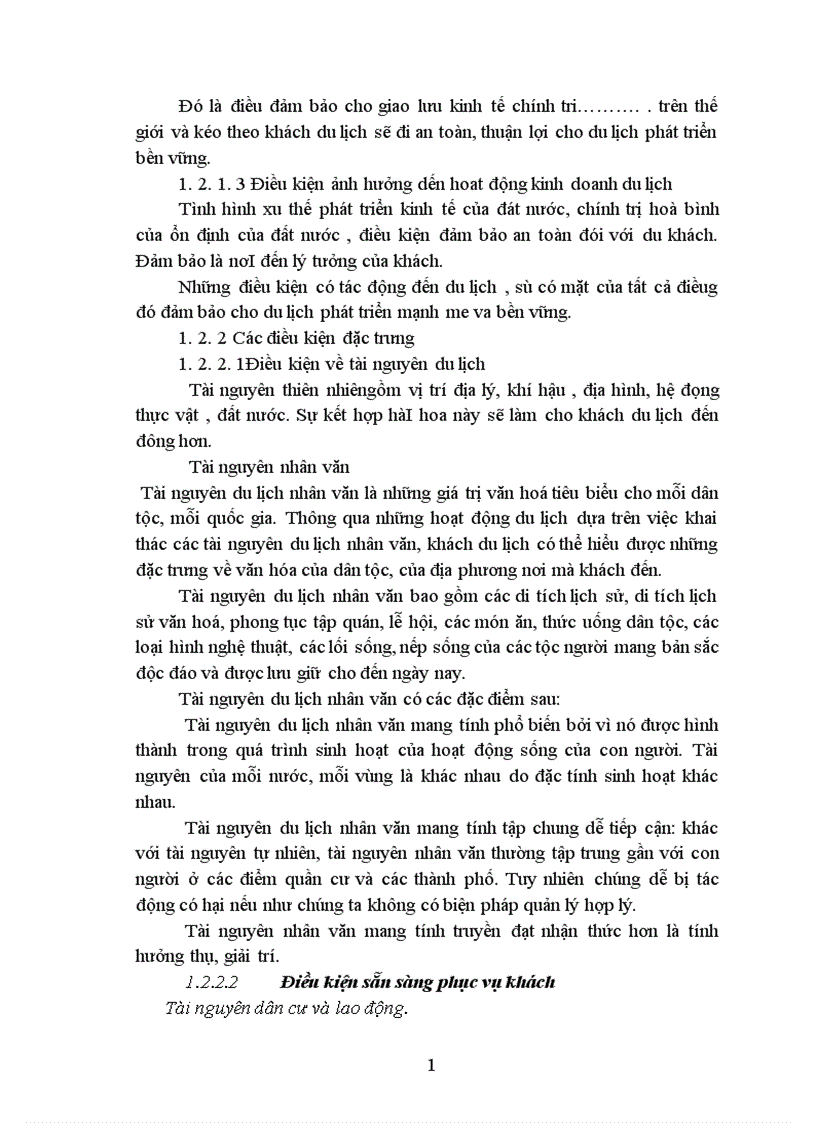 image for page Thực trạng các điều kiện để phát triển du lịch bền vững ở Vườn quốc gia Phong nha Kẻ bàng