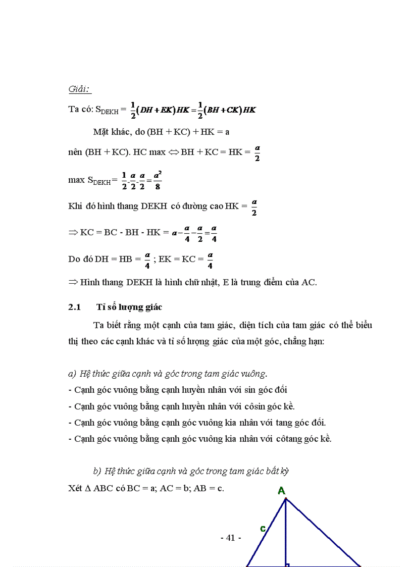 image for page Rèn luyện năng lực giải toán cho học sinh Trung học Cơ sở thông qua các bài toán cực trị trong hình học phẳng 1