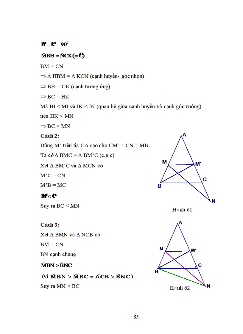 image for page Rèn luyện năng lực giải toán cho học sinh Trung học Cơ sở thông qua các bài toán cực trị trong hình học phẳng 1