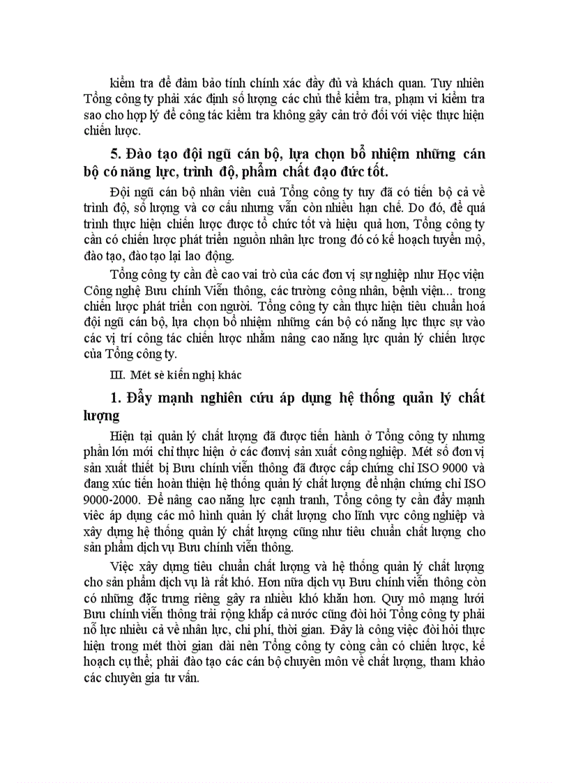 image for page Một số giải pháp hoàn thiện công tác quản lý chiến lược của Tổng công ty BƯu chính viễn thông Việt Nam