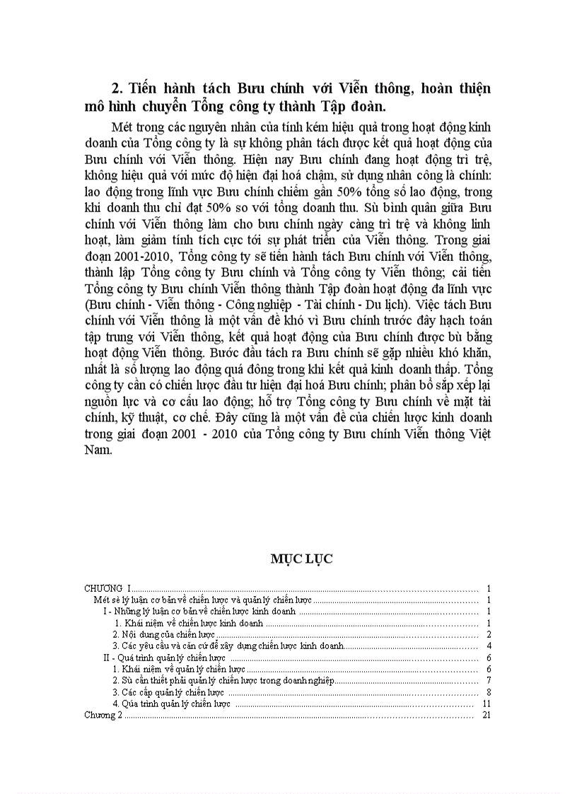 image for page Một số giải pháp hoàn thiện công tác quản lý chiến lược của Tổng công ty BƯu chính viễn thông Việt Nam