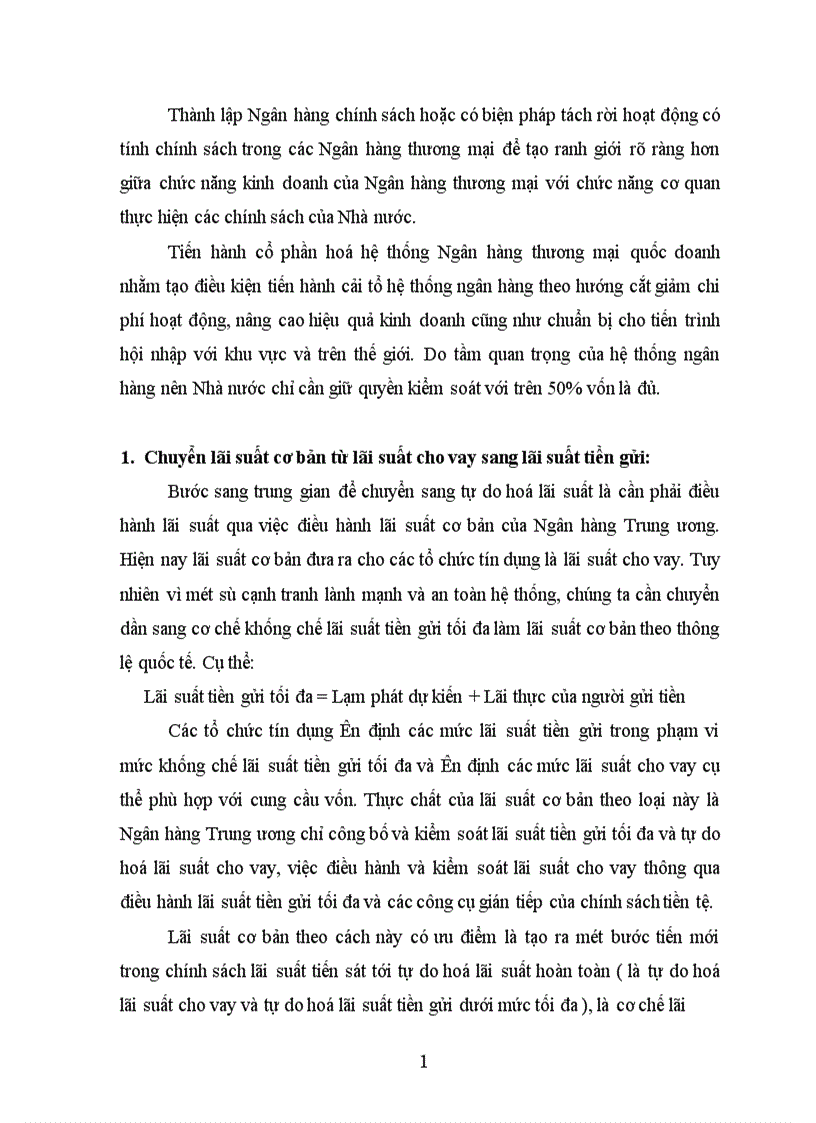 image for page Thực trạng chính sách lãi suất ở Việt Nam 1