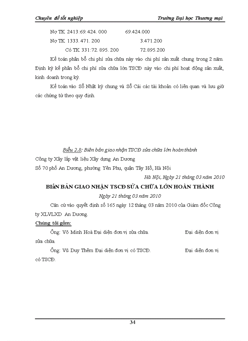 image for page Hoàn thiện kế toán tài sản cố định hữu hình tại Công ty Xây lắp Vật liệu Xây dựng An Dương 1