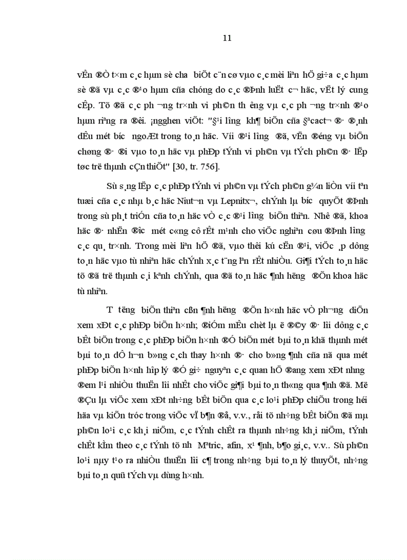 image for page Vấn đề nhận thức luận qua sự phân tích đối tượng của toán học 1