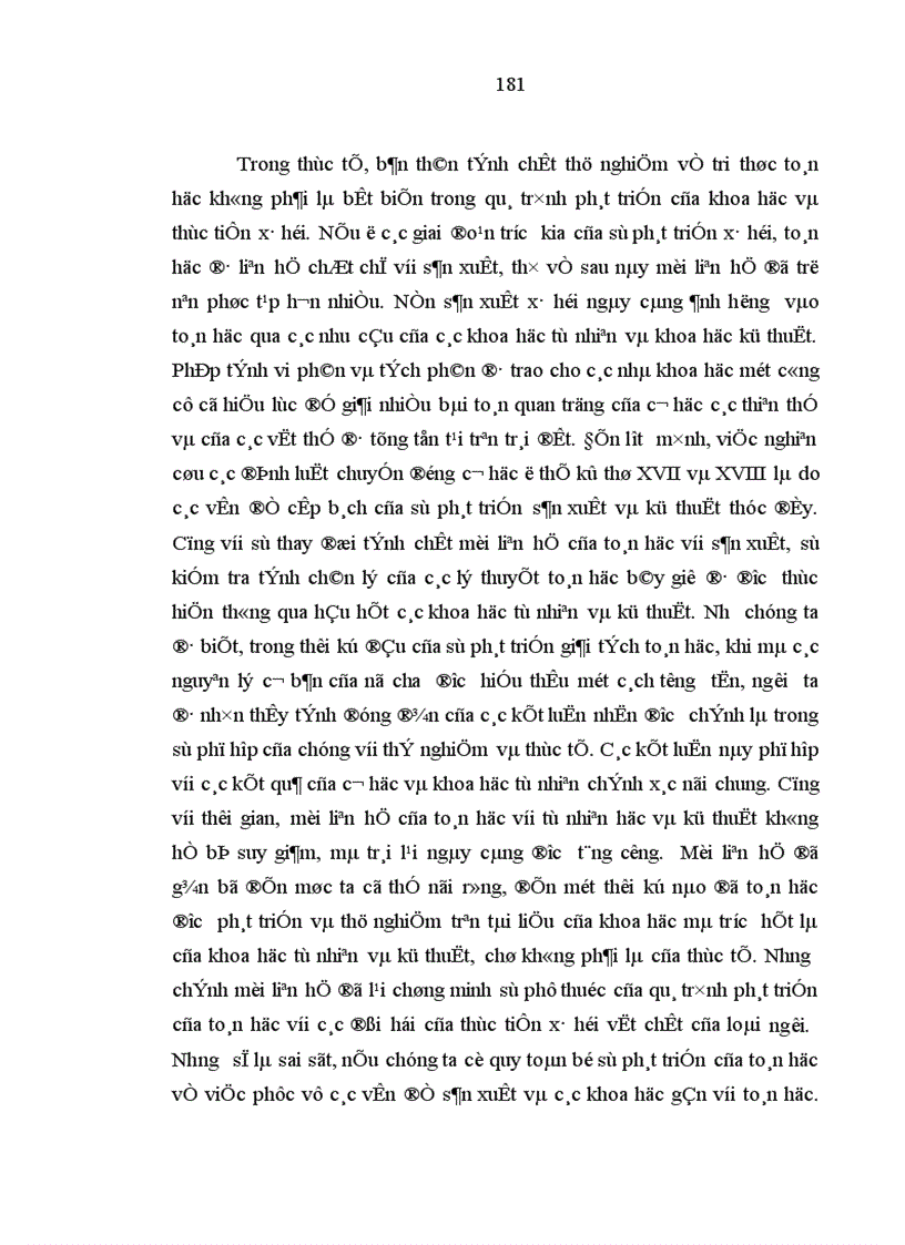 image for page Vấn đề nhận thức luận qua sự phân tích đối tượng của toán học 1