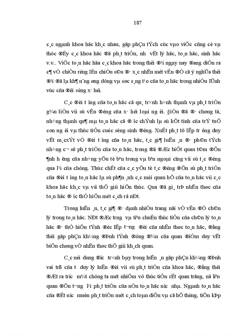 image for page Vấn đề nhận thức luận qua sự phân tích đối tượng của toán học 1