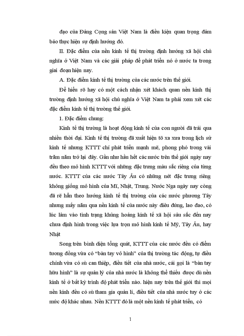 image for page Phân tích tính tất yếu khách quan đặc điểm của nền kinh tế thị trường KTTT định hướng xã hội chủ nghĩa ở Việt Nam và các giải pháp để phát triển nó ở nước ta trong giai đoạn hiện nay