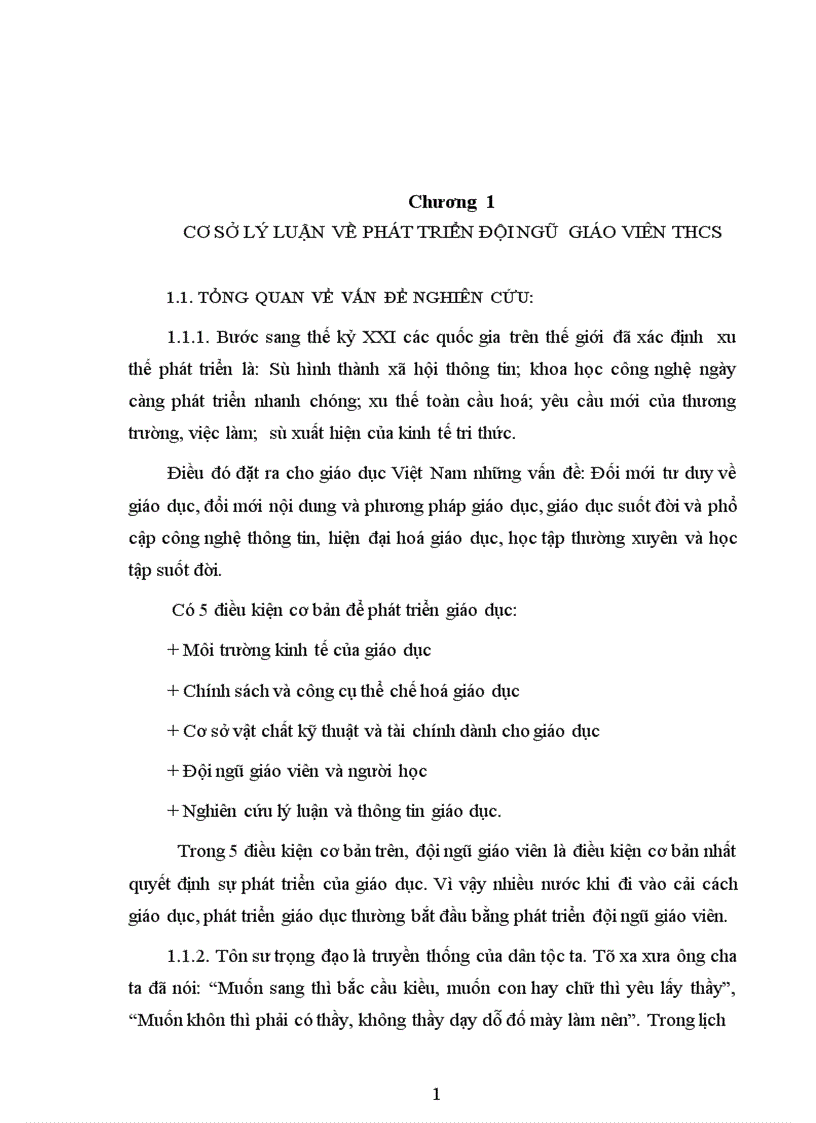 image for page Biện pháp phát triển đội ngũ giáo viên THCS huyện Thuận Thành tỉnh Bắc Ninh giai đoạn 2005 2010 1