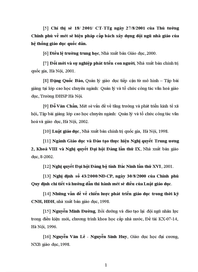 image for page Biện pháp phát triển đội ngũ giáo viên THCS huyện Thuận Thành tỉnh Bắc Ninh giai đoạn 2005 2010 1