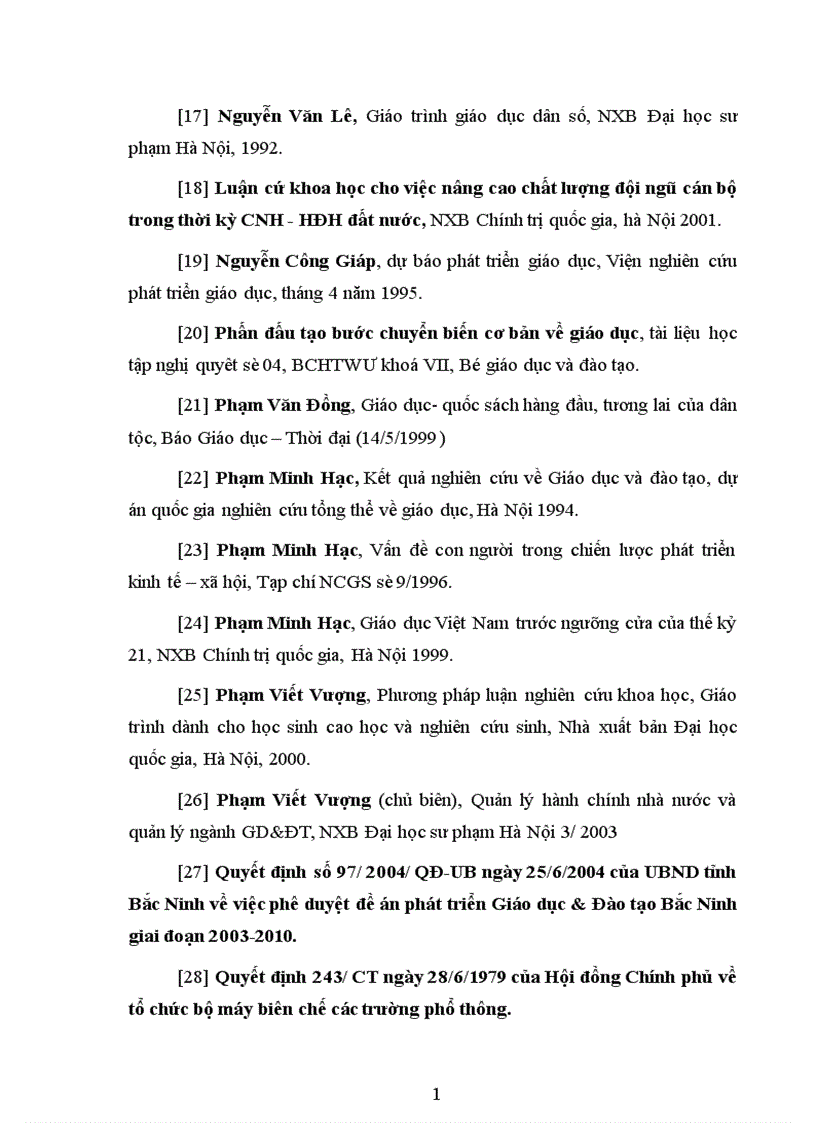 image for page Biện pháp phát triển đội ngũ giáo viên THCS huyện Thuận Thành tỉnh Bắc Ninh giai đoạn 2005 2010 1