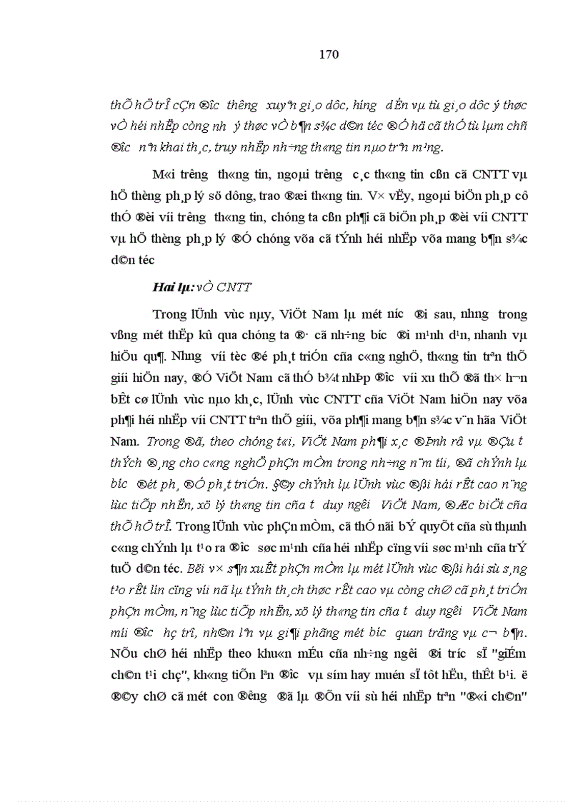 image for page Thông tin và vấn đề tiếp nhận xử lý thông tin của tư duy người Việt Nam
