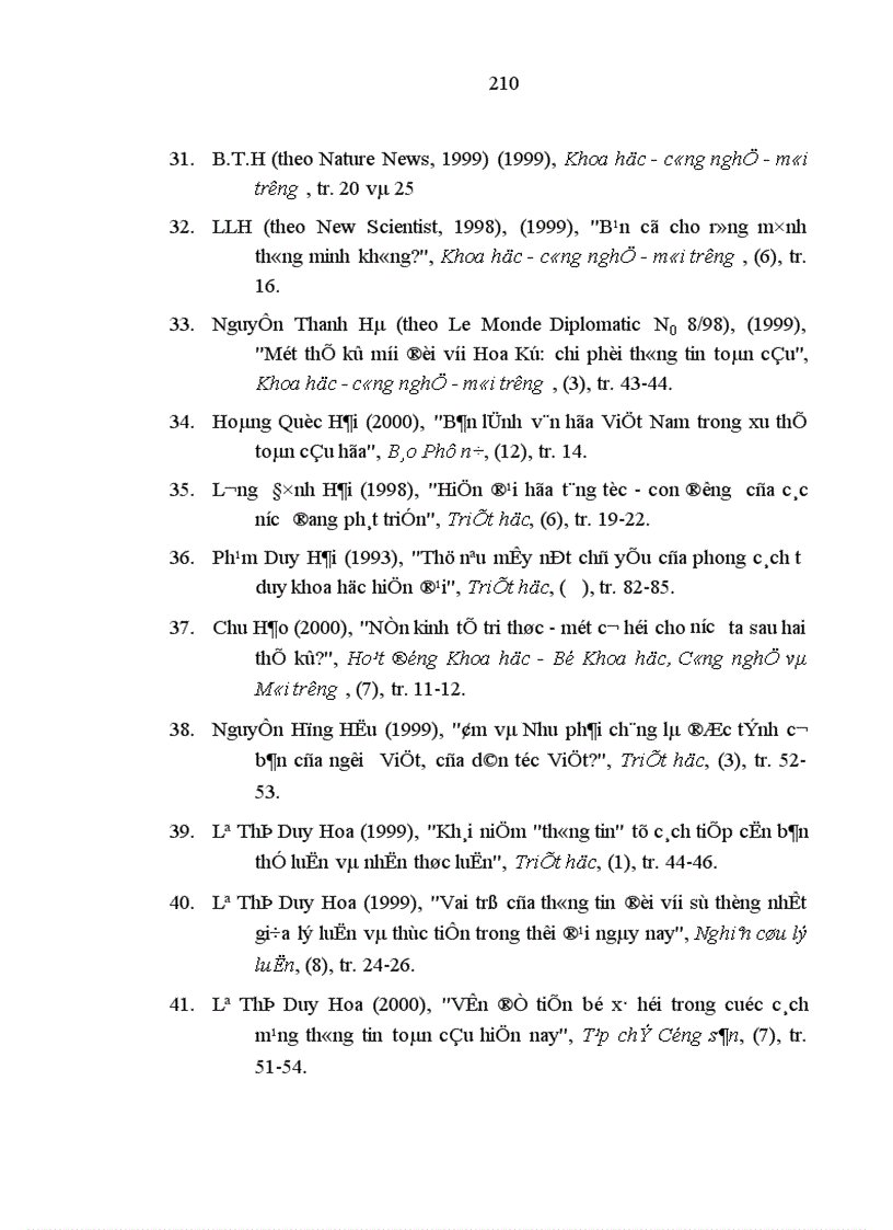 image for page Thông tin và vấn đề tiếp nhận xử lý thông tin của tư duy người Việt Nam