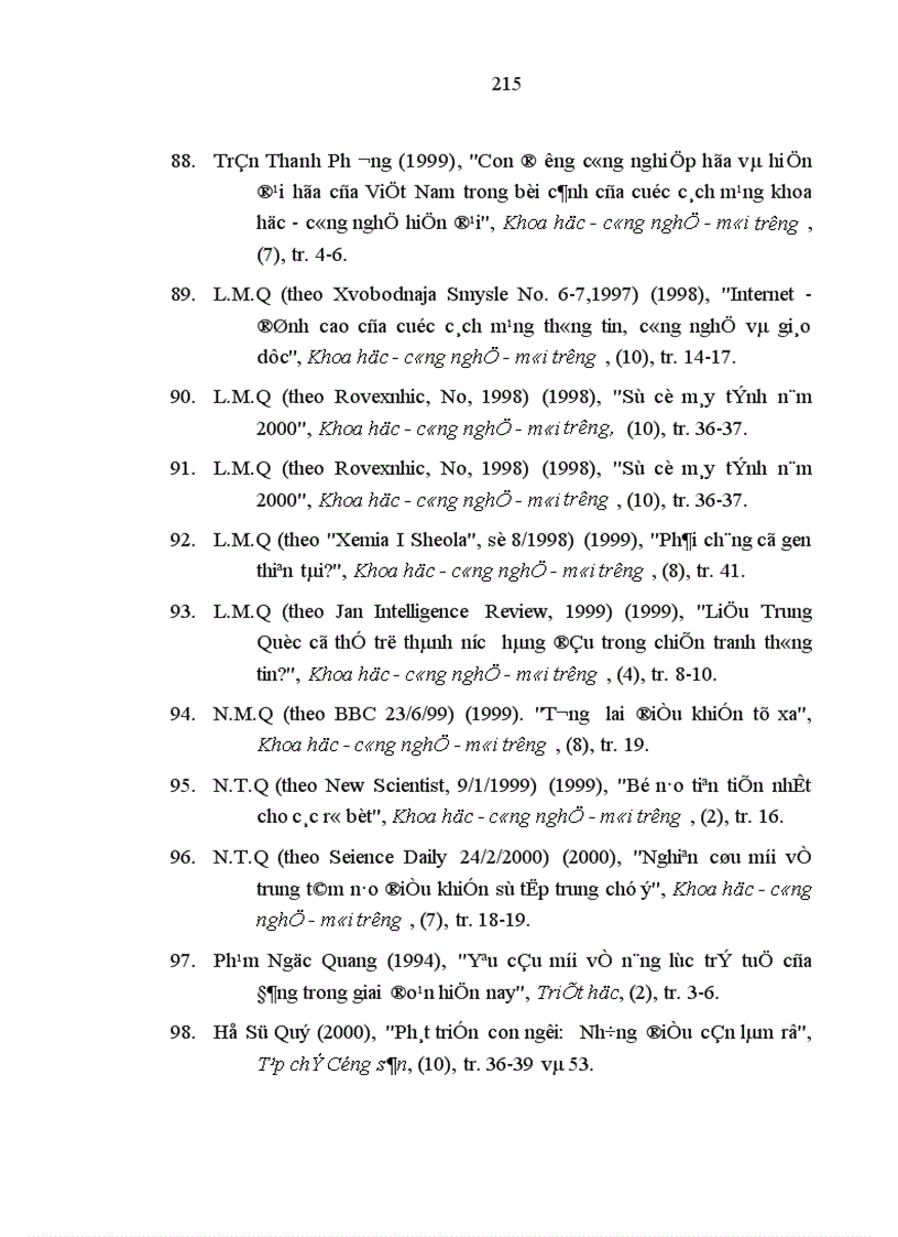 image for page Thông tin và vấn đề tiếp nhận xử lý thông tin của tư duy người Việt Nam