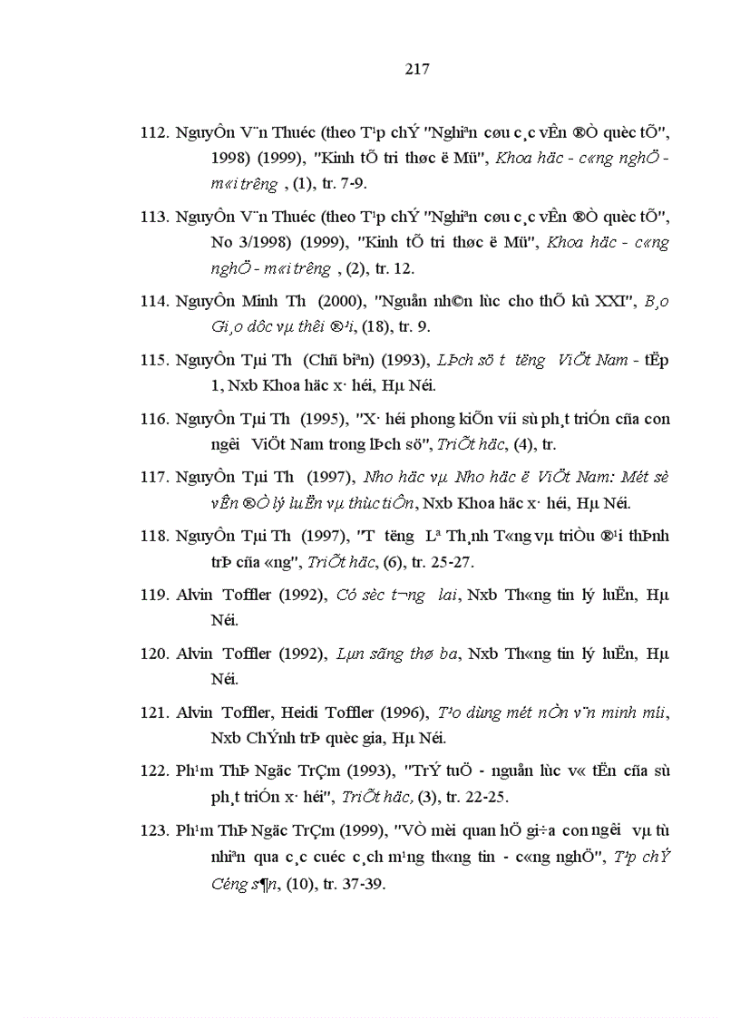 image for page Thông tin và vấn đề tiếp nhận xử lý thông tin của tư duy người Việt Nam
