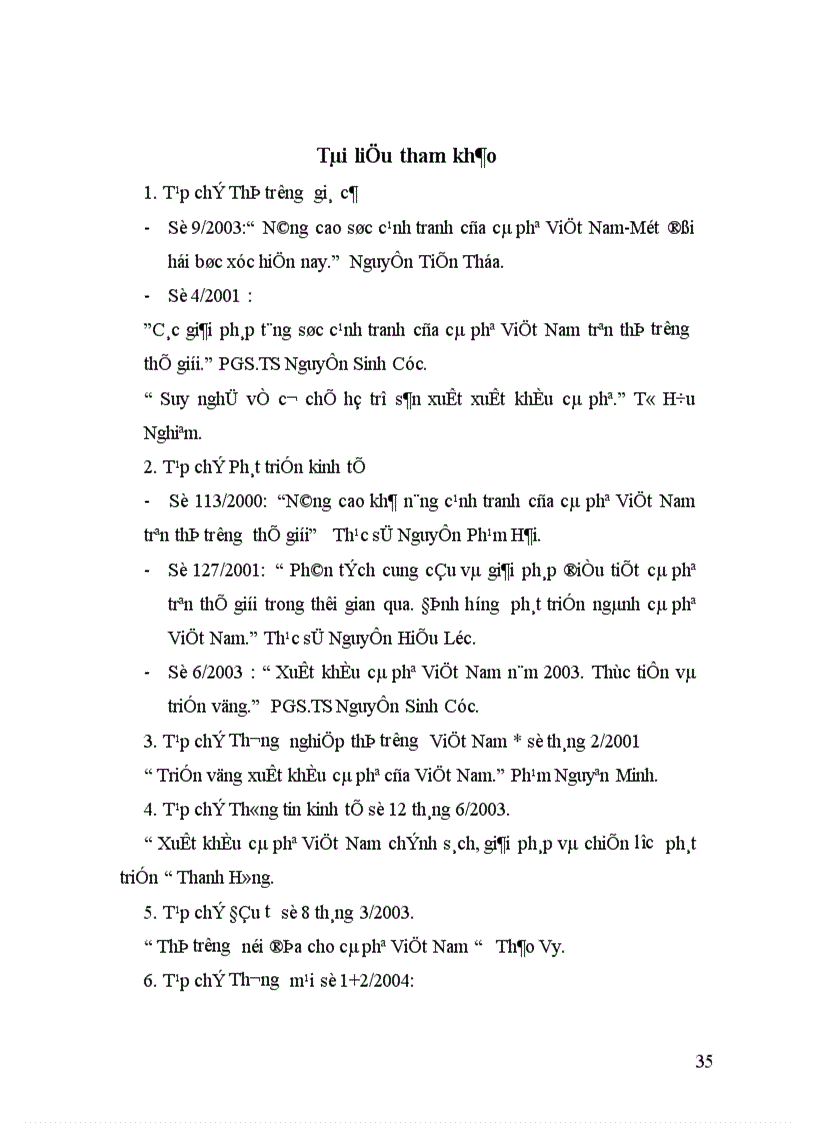 image for page Giải pháp để nâng cao khả năng cạnh tranh của ngành cà phê Việt Nam 1