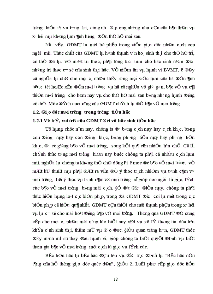 image for page Giáo dục môi trường qua các hoạt động ngoại khoá môn TNXH cho học sinh lớp 3