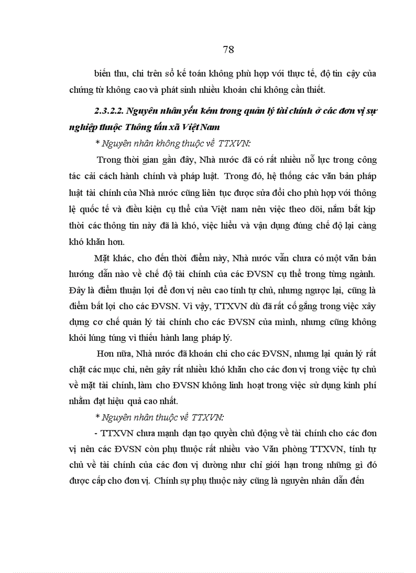 image for page Đổi mới quản lý tài chính ở các đơn vị sự nghiệp thuộc Thông tấn xã Việt Nam