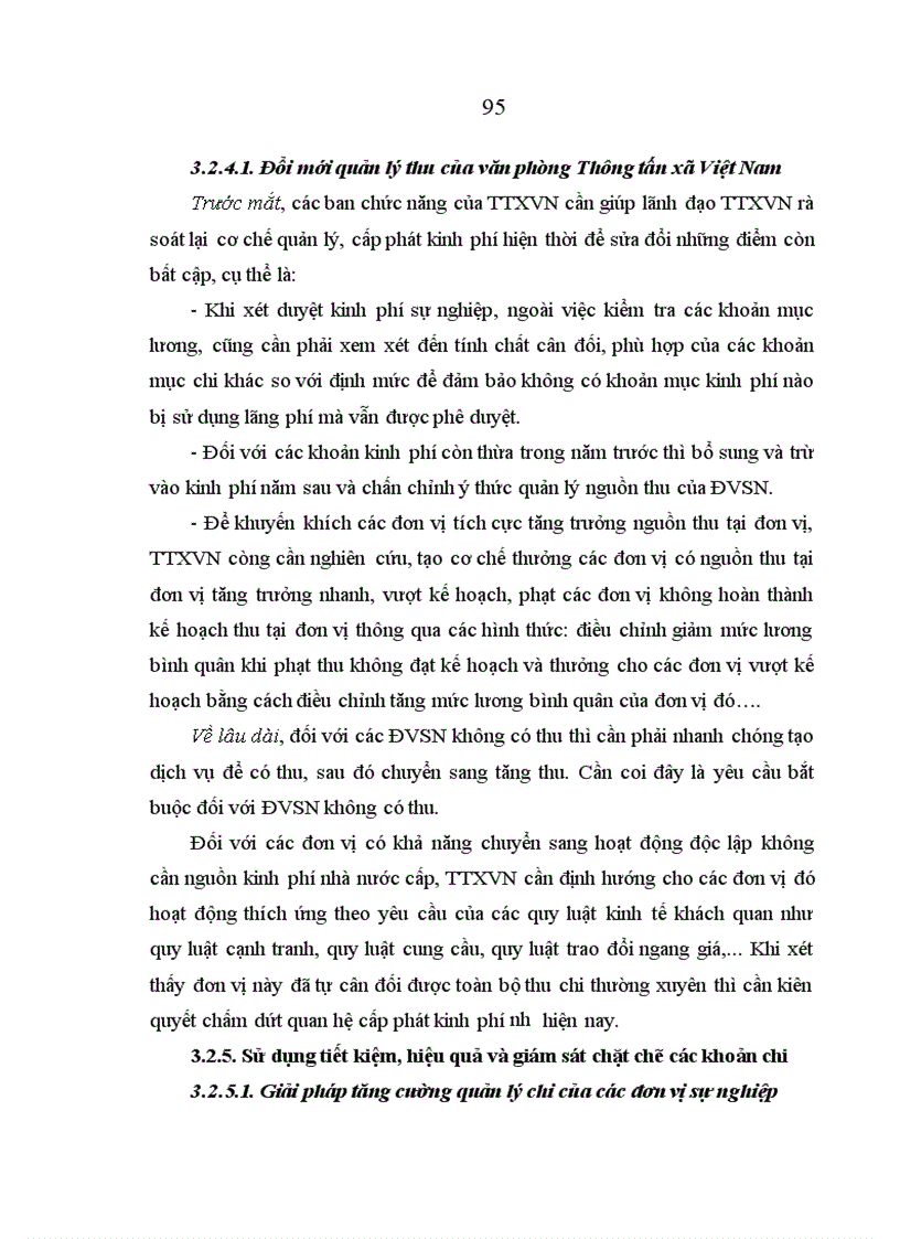 image for page Đổi mới quản lý tài chính ở các đơn vị sự nghiệp thuộc Thông tấn xã Việt Nam