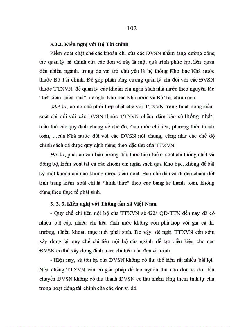 image for page Đổi mới quản lý tài chính ở các đơn vị sự nghiệp thuộc Thông tấn xã Việt Nam