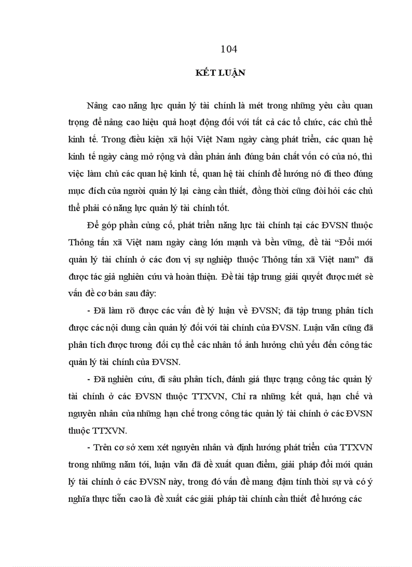 image for page Đổi mới quản lý tài chính ở các đơn vị sự nghiệp thuộc Thông tấn xã Việt Nam