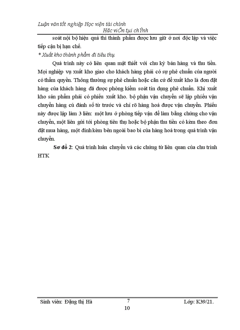 image for page Kiểm toán chu kỳ HTK trong quy trình kiểm toán BCTC do công ty Kiểm toán và Kế toán Hà Nội thực hiện 1