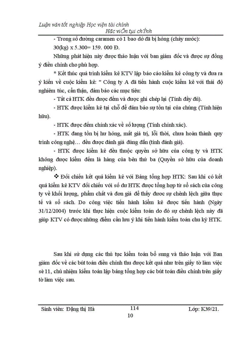 image for page Kiểm toán chu kỳ HTK trong quy trình kiểm toán BCTC do công ty Kiểm toán và Kế toán Hà Nội thực hiện 1