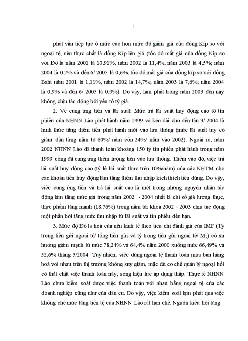 image for page Định hướng và giải pháp trong thực hiện chính sách tiền tệ nhằm kiểm soát lạm phát ở Cộng hòa Dân chủ Nhân dân Lào