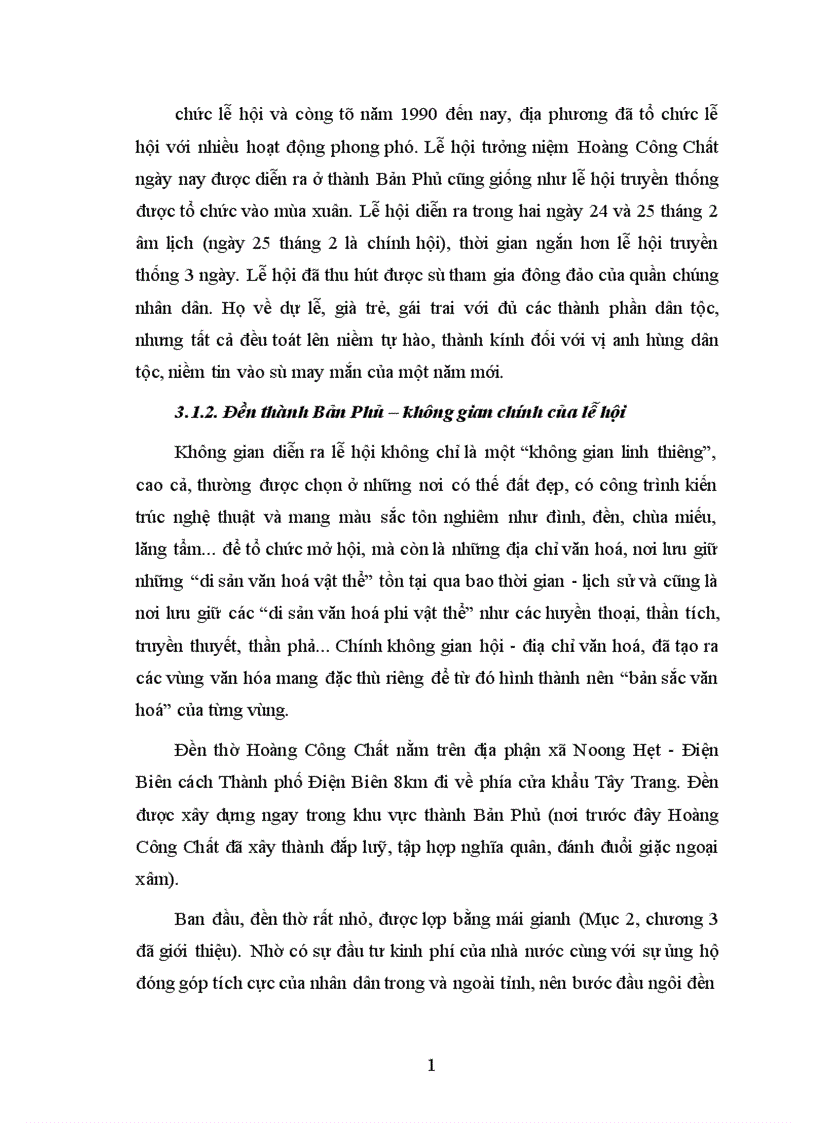 image for page Truyền thuyết và lễ hội đền thành Bản Phủ ở Noong Hẹt Điện Biên