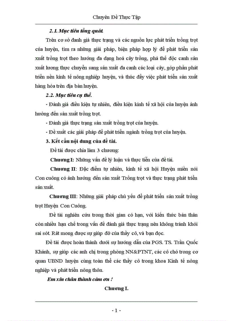 image for page Thực trạng và những giải pháp phát triển ngành trồng trọt huyện Con Cuông Nghệ An 1