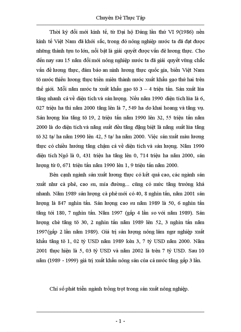 image for page Thực trạng và những giải pháp phát triển ngành trồng trọt huyện Con Cuông Nghệ An 1