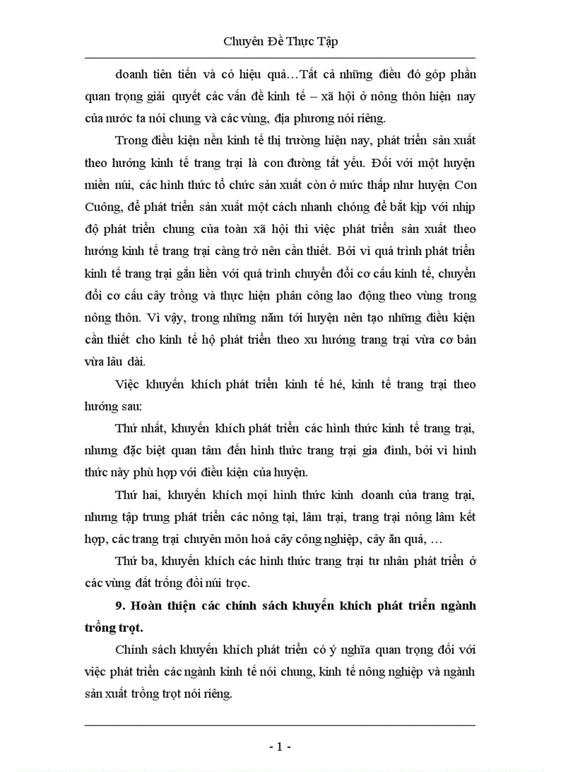 image for page Thực trạng và những giải pháp phát triển ngành trồng trọt huyện Con Cuông Nghệ An 1