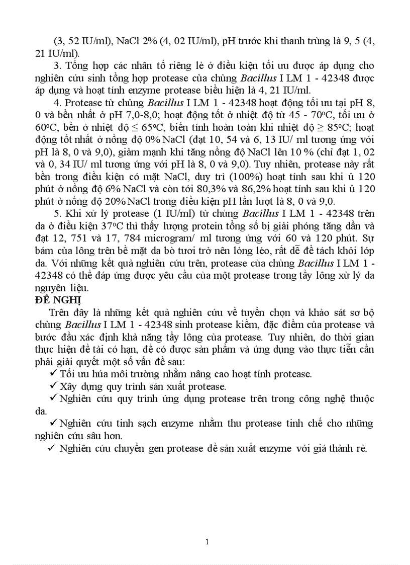 image for page Tuyển chọn chủng Bacillus từ rừng ngập mặn sinh mạnh protease kiềm và bước đầu định hướng ứng dụng 1