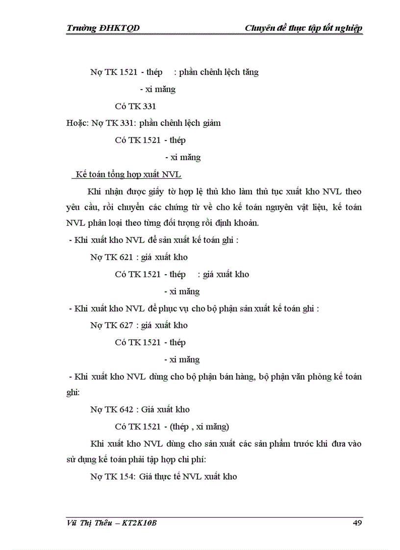 image for page Hoàn thiện kế toán nguyên vật liệu công cụ dụng cụ tại Công ty cổ phần xây dựng số 2 Thăng Long 1