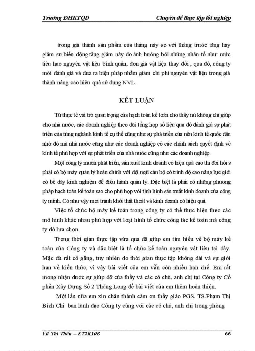image for page Hoàn thiện kế toán nguyên vật liệu công cụ dụng cụ tại Công ty cổ phần xây dựng số 2 Thăng Long 1