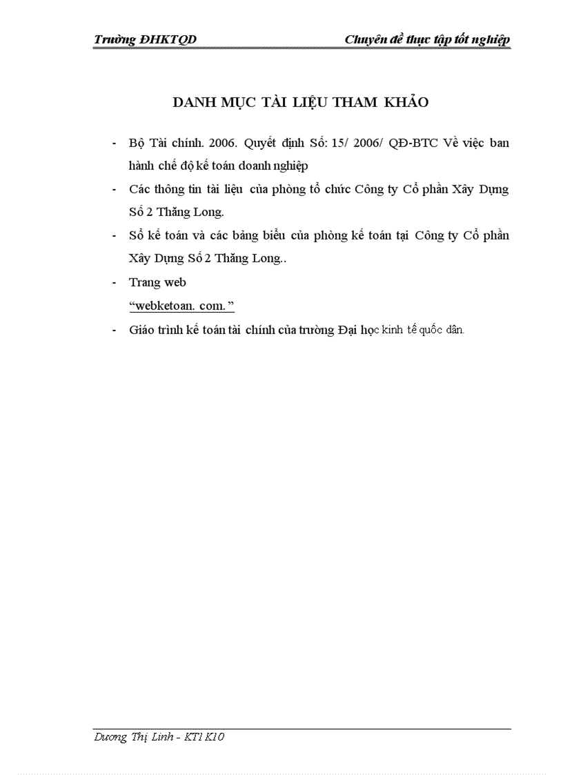 image for page Hoàn thiện kế toán nguyên vật liệu công cụ dụng cụ tại Công ty cổ phần xây dựng số 2 Thăng Long 1