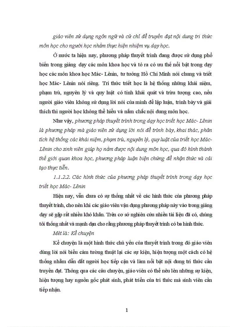 image for page Đổi mới phương pháp thuyết trình trong dạy học môn chính trị phần triết học Mác Lênin ở trường Cao đẳng nghề giao thông vận tải trung ương II Hải Phòng