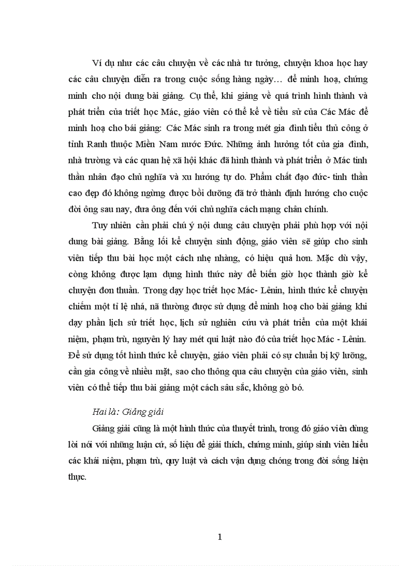 image for page Đổi mới phương pháp thuyết trình trong dạy học môn chính trị phần triết học Mác Lênin ở trường Cao đẳng nghề giao thông vận tải trung ương II Hải Phòng