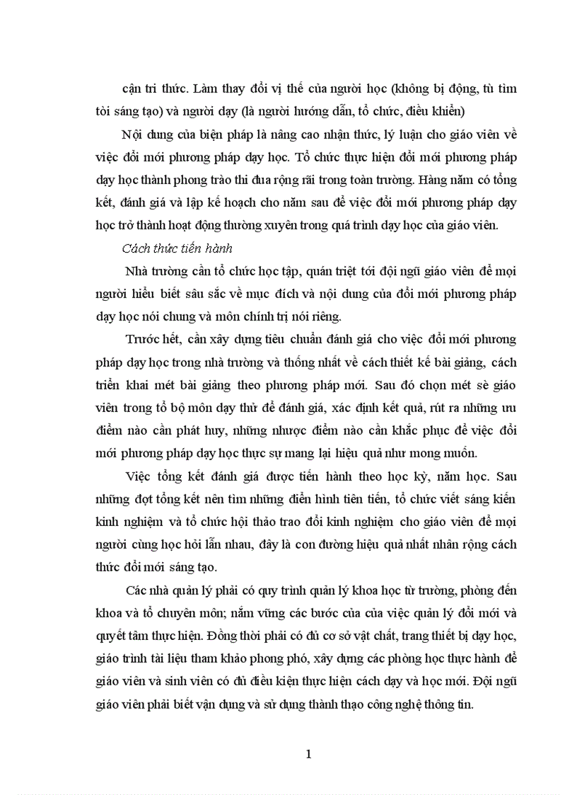 image for page Đổi mới phương pháp thuyết trình trong dạy học môn chính trị phần triết học Mác Lênin ở trường Cao đẳng nghề giao thông vận tải trung ương II Hải Phòng