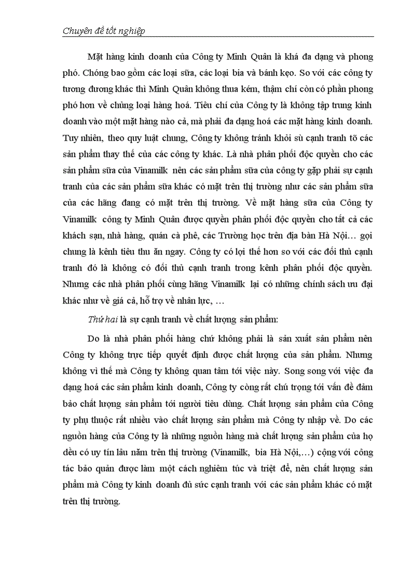 image for page Giải pháp Marketing thúc đẩy hoạt động kinh doanh của Công ty công nghệ phẩm Minh Quân 1