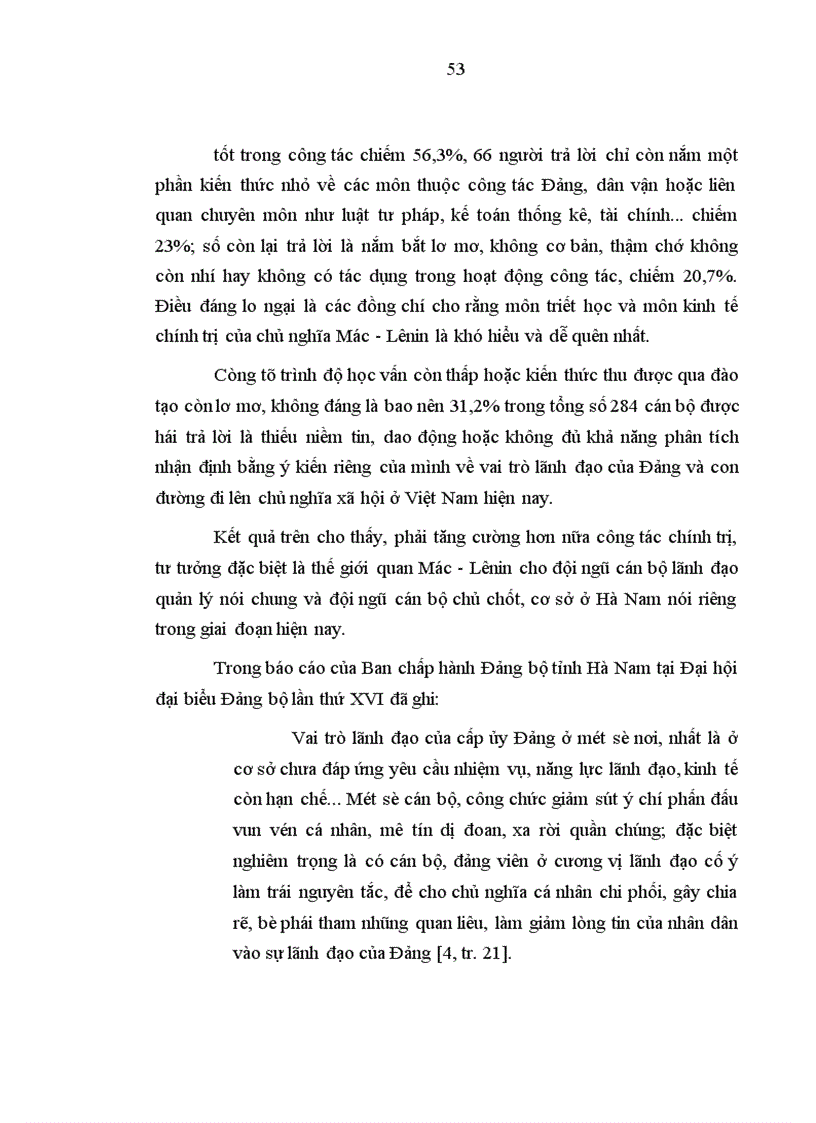 image for page Vấn đề bồi dưỡng thế giới quan duy vật biện chứng cho học viên trường chính trị Hà Nam hiện nay 1