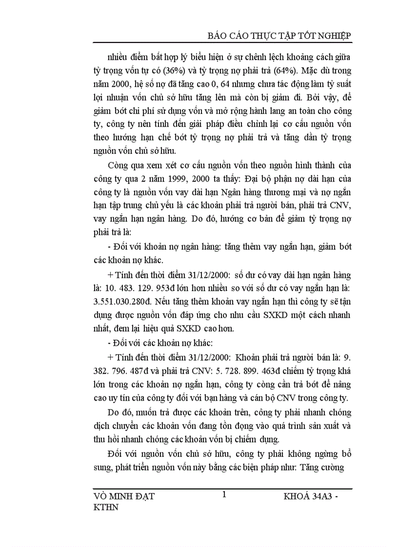 image for page Vốn kinh doanh và những biện pháp nâng cao hiệu quả sử dụng vốn kinh doanh 1