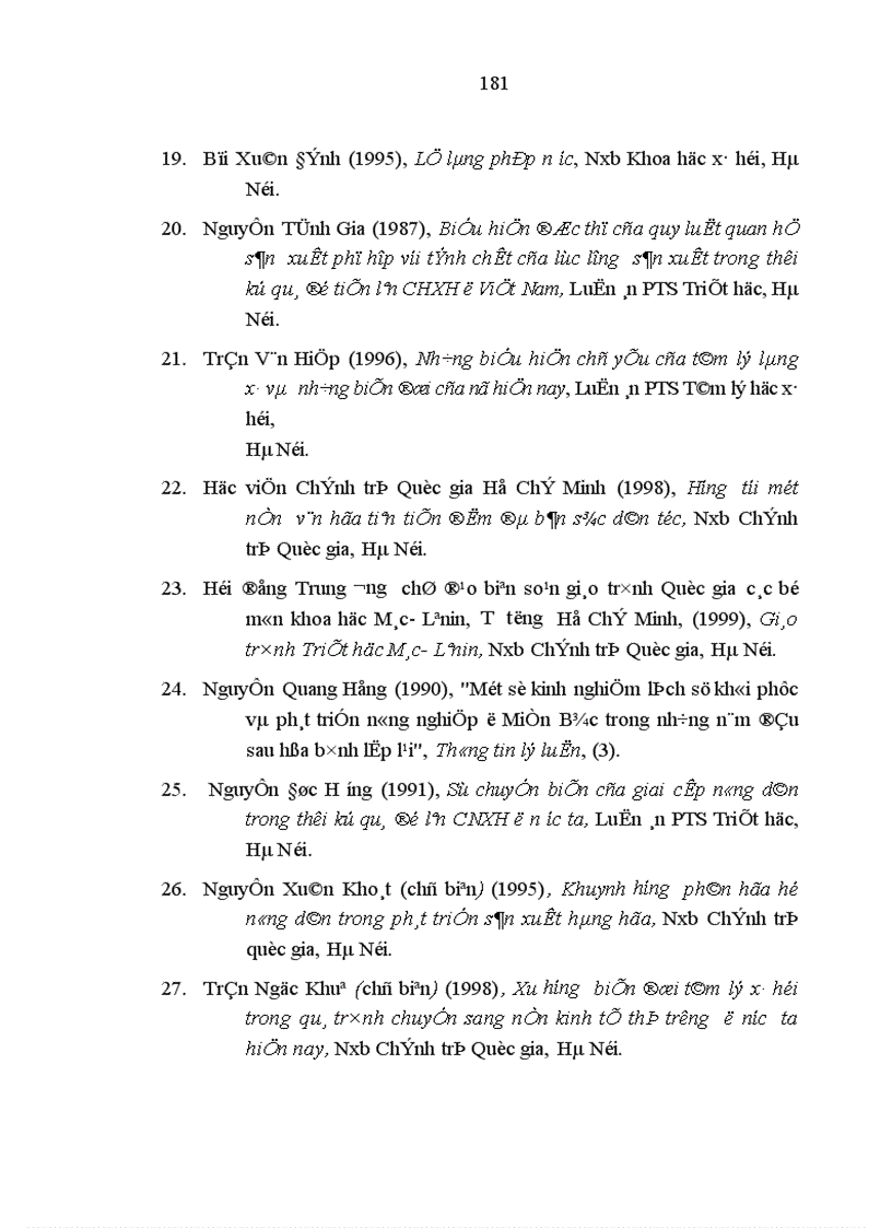 image for page Phương hướng và giải pháp nhằm phát huy mặt tích cực hạn chế mặt tiêu cực của tâm lý nông dân miền Bắc trong quá trình công nghiệp hóa hiện đại hóa nông nghiệp nông thôn Việt Nam