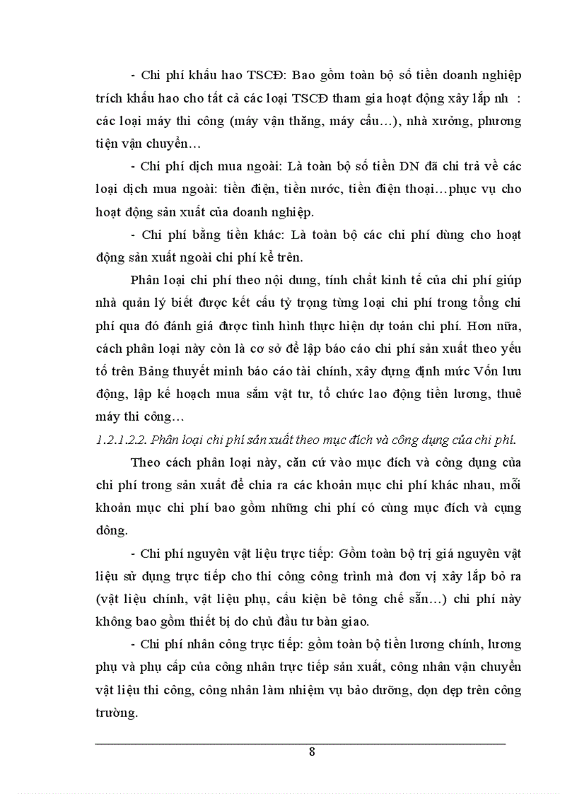 image for page Tổ chức công tác kế toán tập hợp chi phí và tính giá thành sản phẩm tại Xí nghiệp Sông Đà 12 6 1