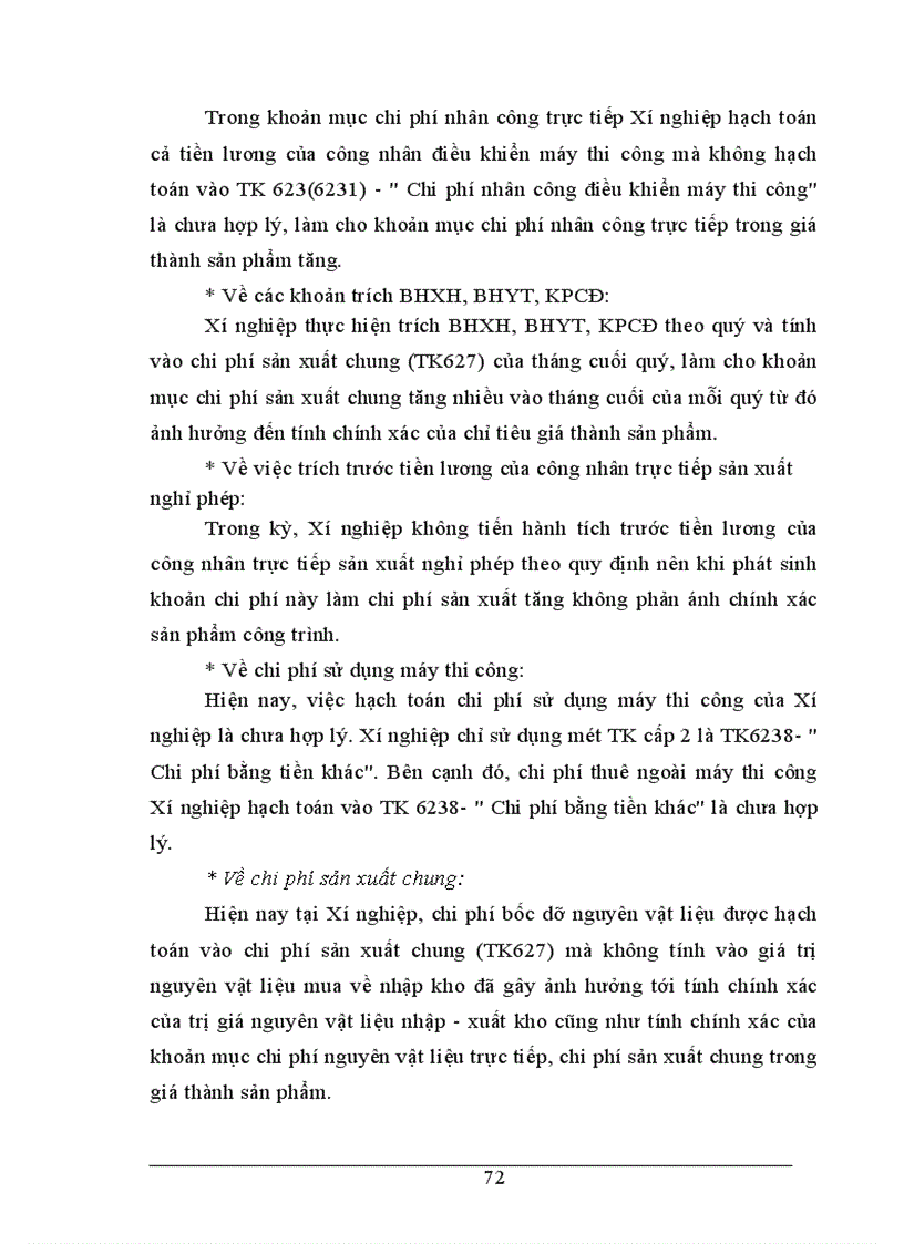 image for page Tổ chức công tác kế toán tập hợp chi phí và tính giá thành sản phẩm tại Xí nghiệp Sông Đà 12 6 1