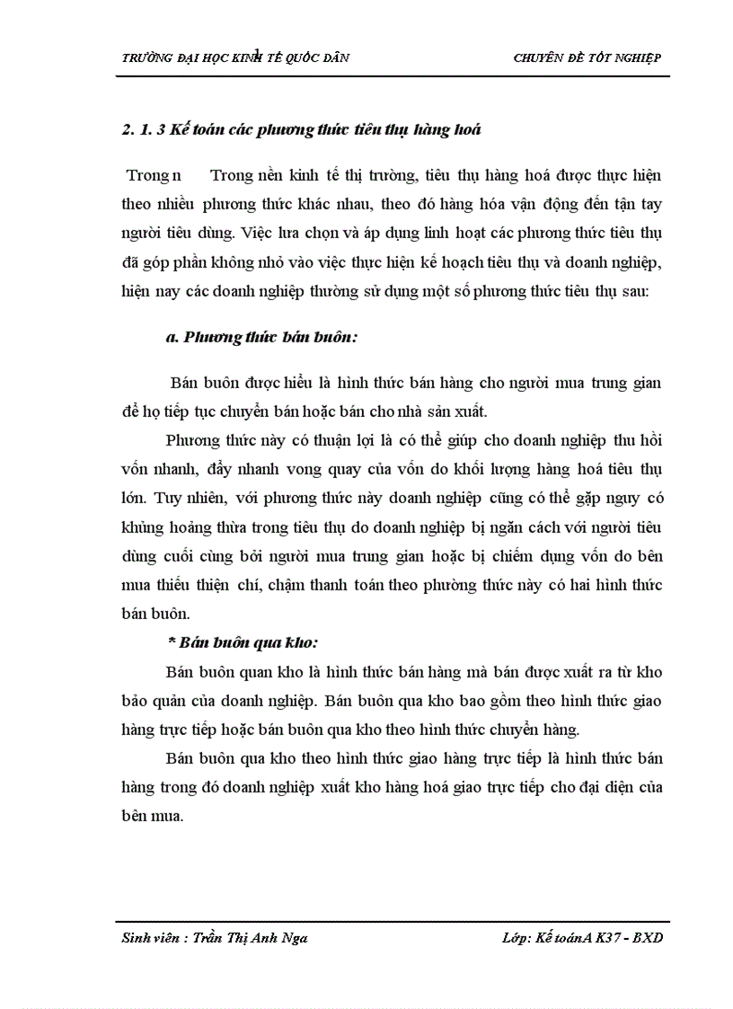 image for page Hoàn thiện công tác kế toán hàng hoá và tiêu thụ hàng hoá tại Công ty kinh doanh than Hà Nội 1