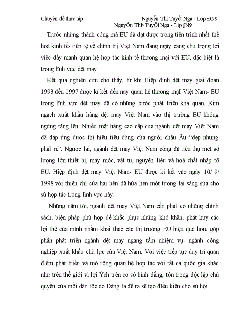 image for page Phân tích hợp tác thương mại Việt Nam Liên minh Châu Âu