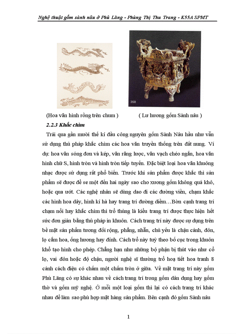 image for page Nghệ thuật gốm sành nâu ở Phủ Lãng