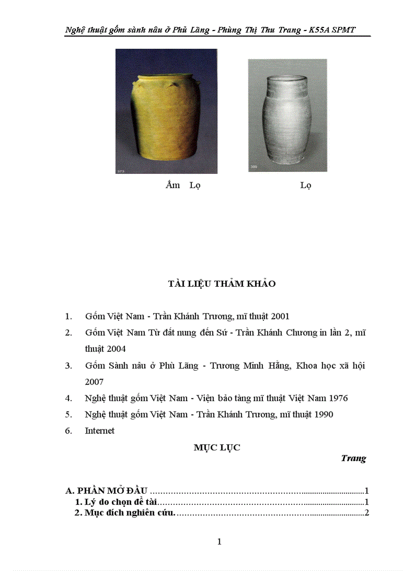 image for page Nghệ thuật gốm sành nâu ở Phủ Lãng
