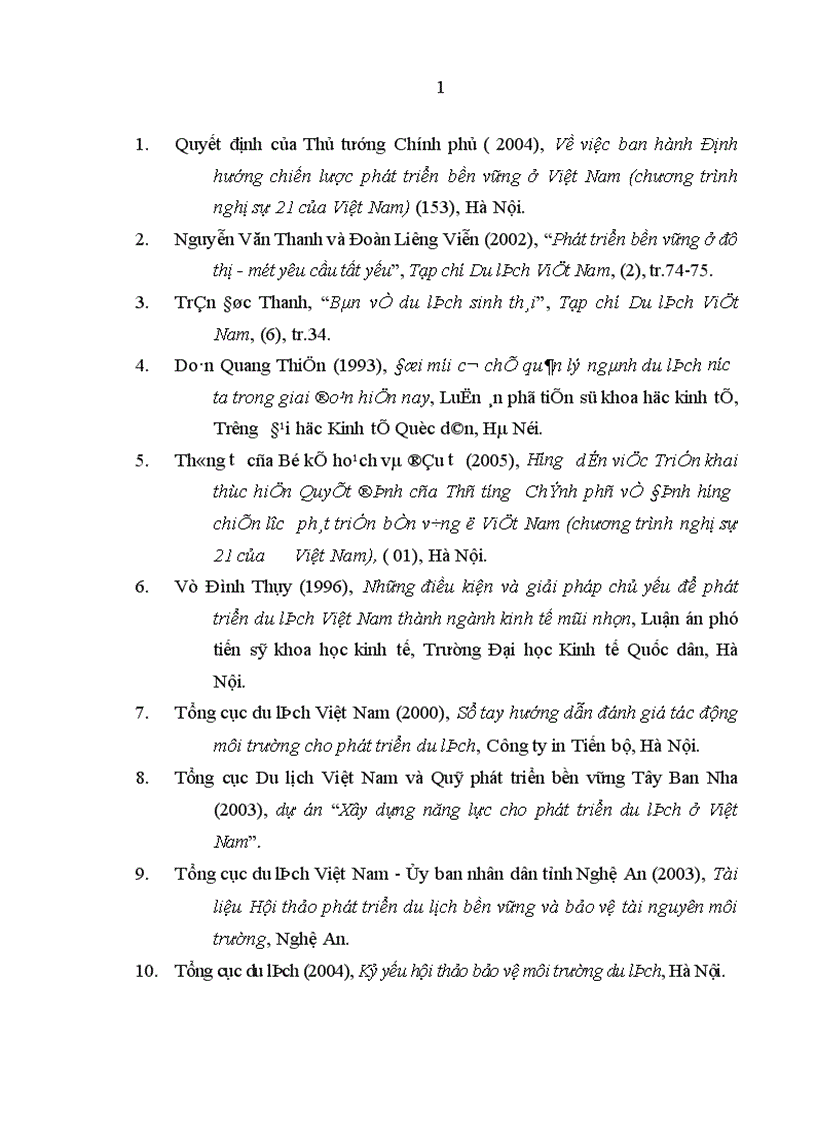 image for page Kinh tế du lịch ở tỉnh Thanh Hoá thực trạng và giải pháp phát triển